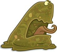 Angry Garbage Monster